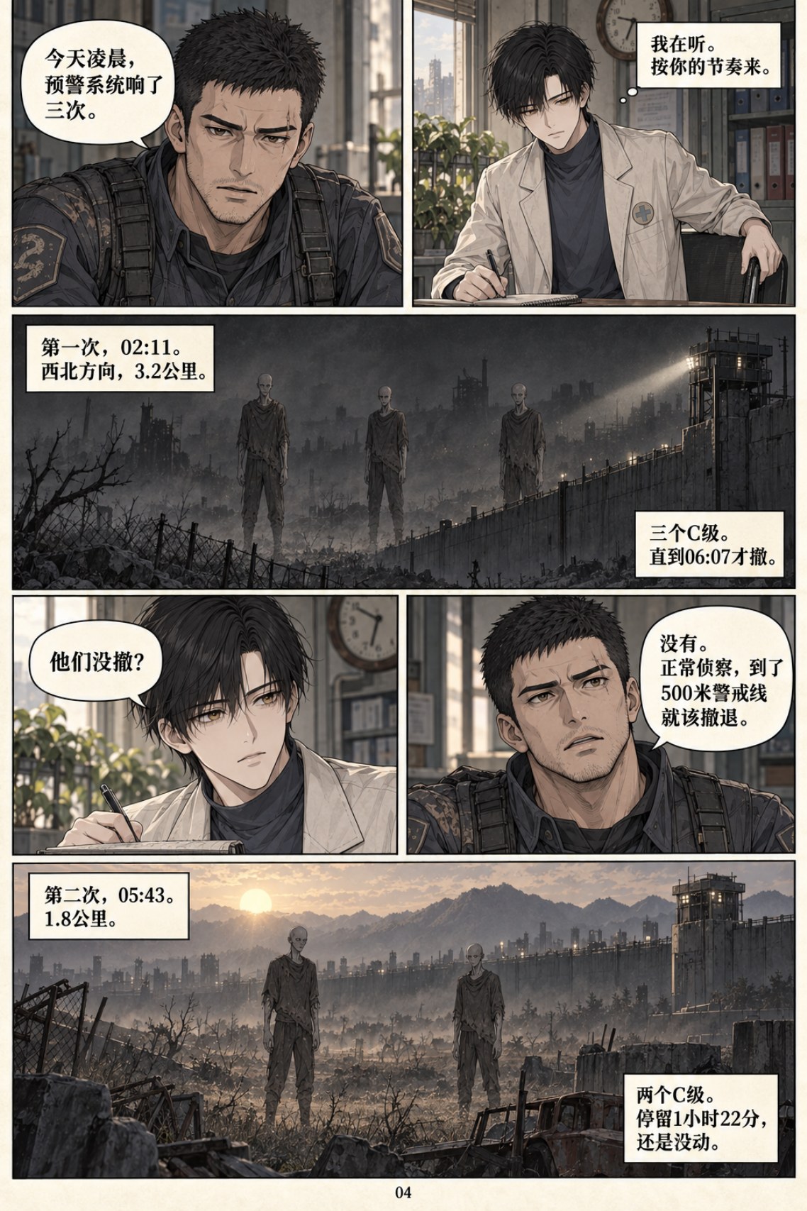 《类人之心》第一章漫画第 4 页