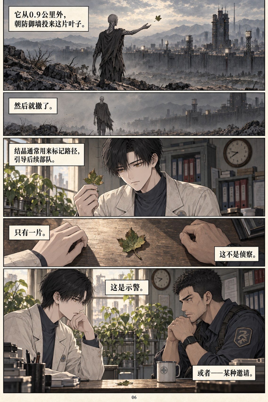 《类人之心》第一章漫画第 6 页