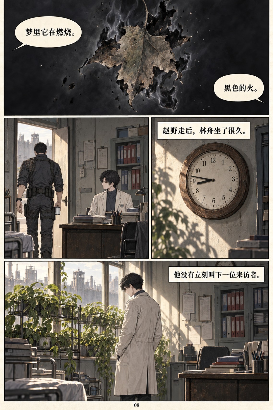 《类人之心》第一章漫画第 8 页