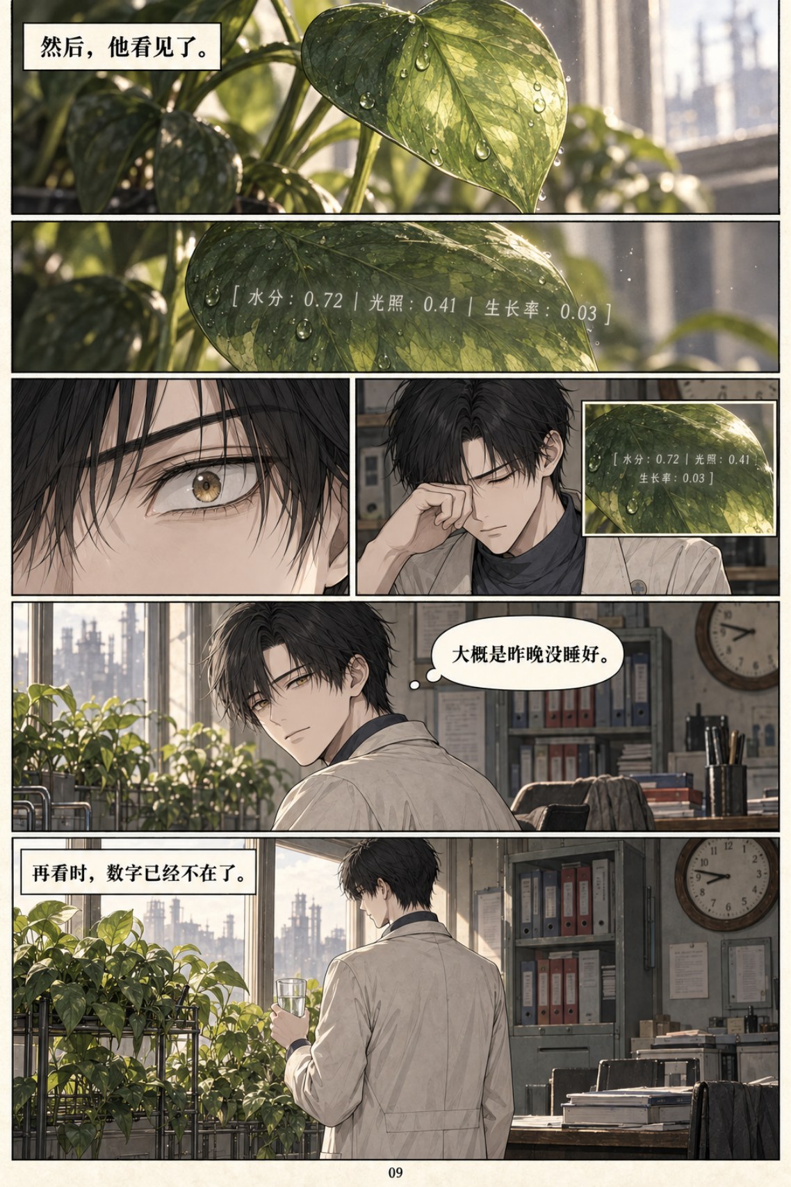 《类人之心》第一章漫画第 9 页