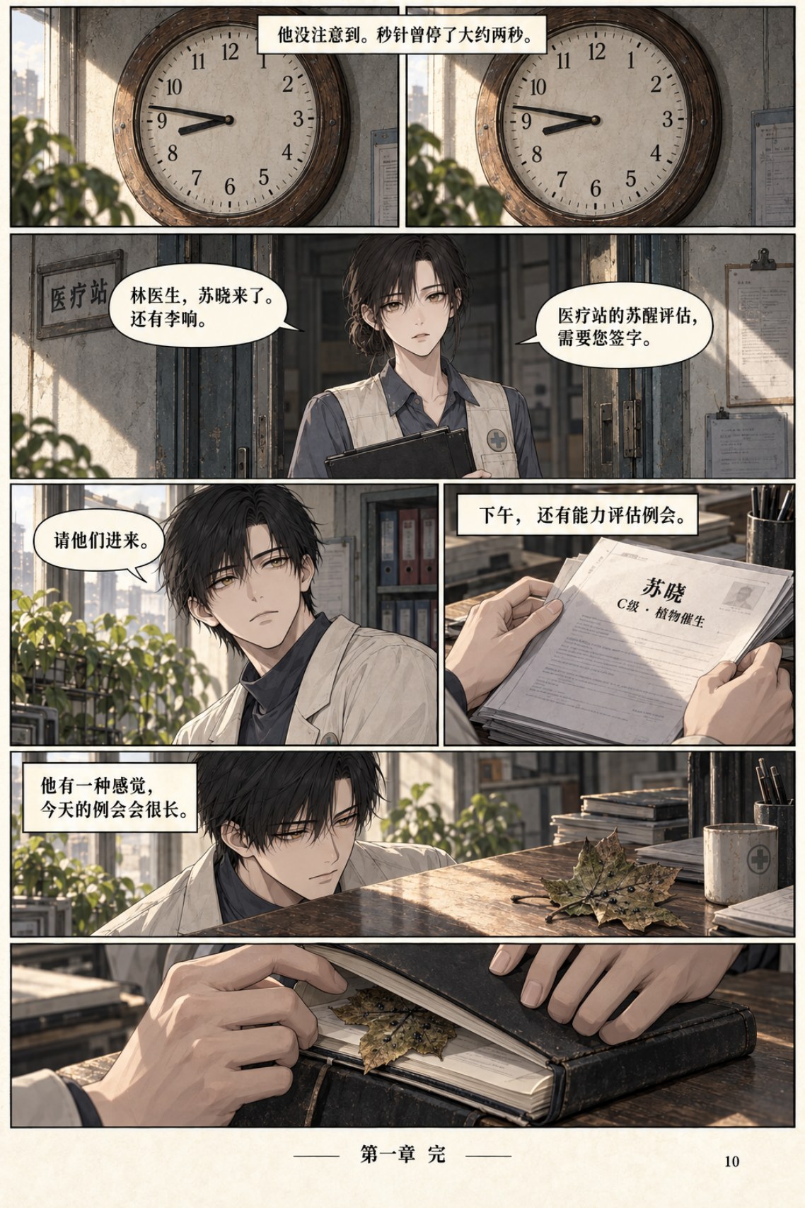 《类人之心》第一章漫画第 10 页