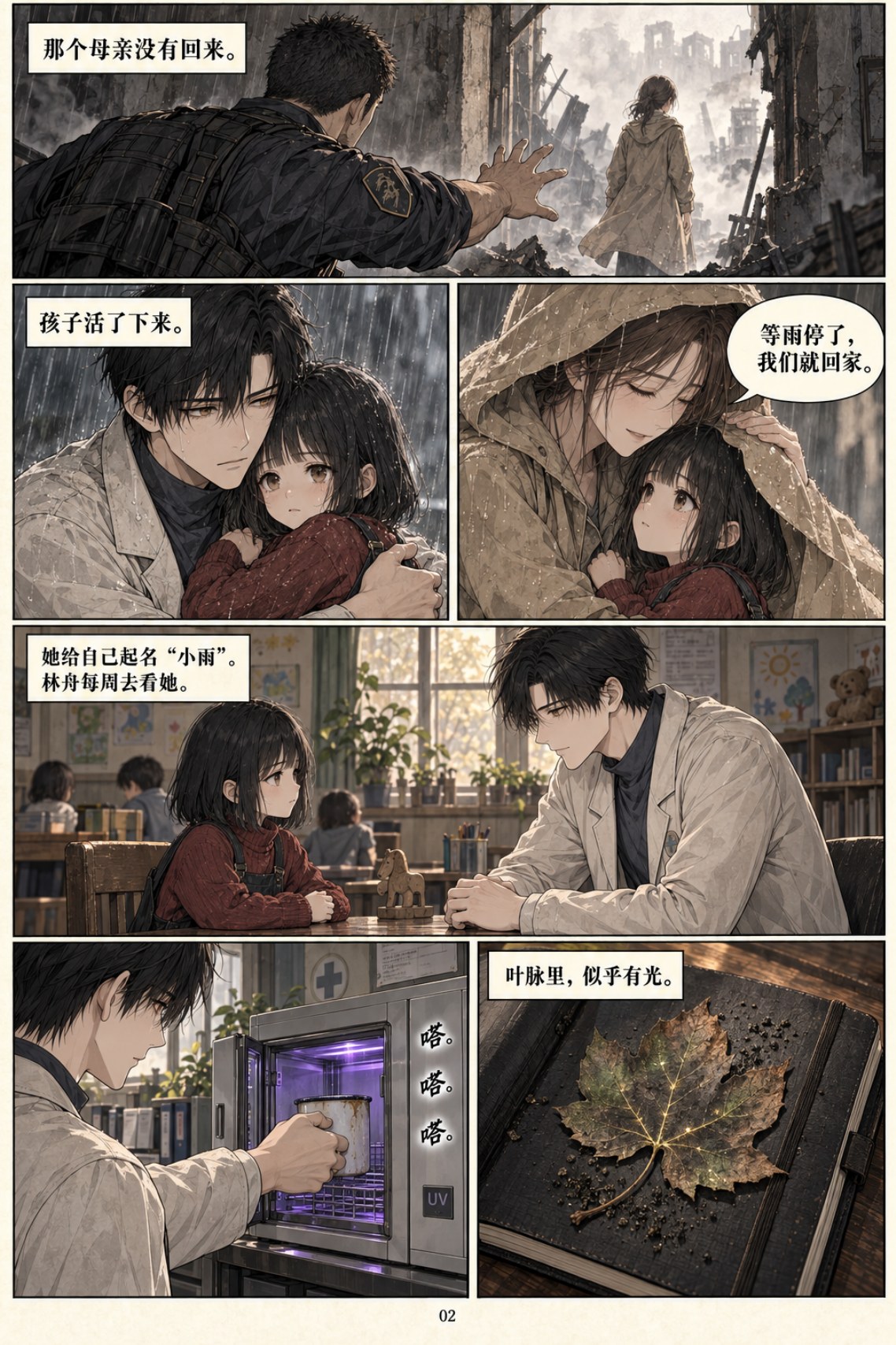 《类人之心》第二章漫画第 2 页