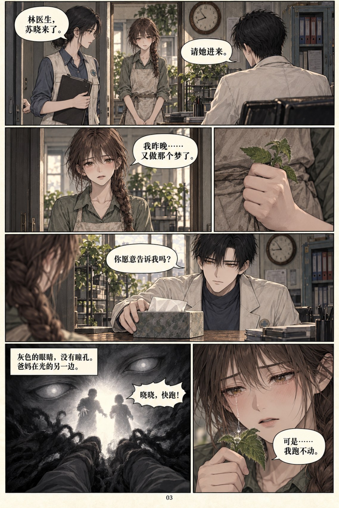 《类人之心》第二章漫画第 3 页