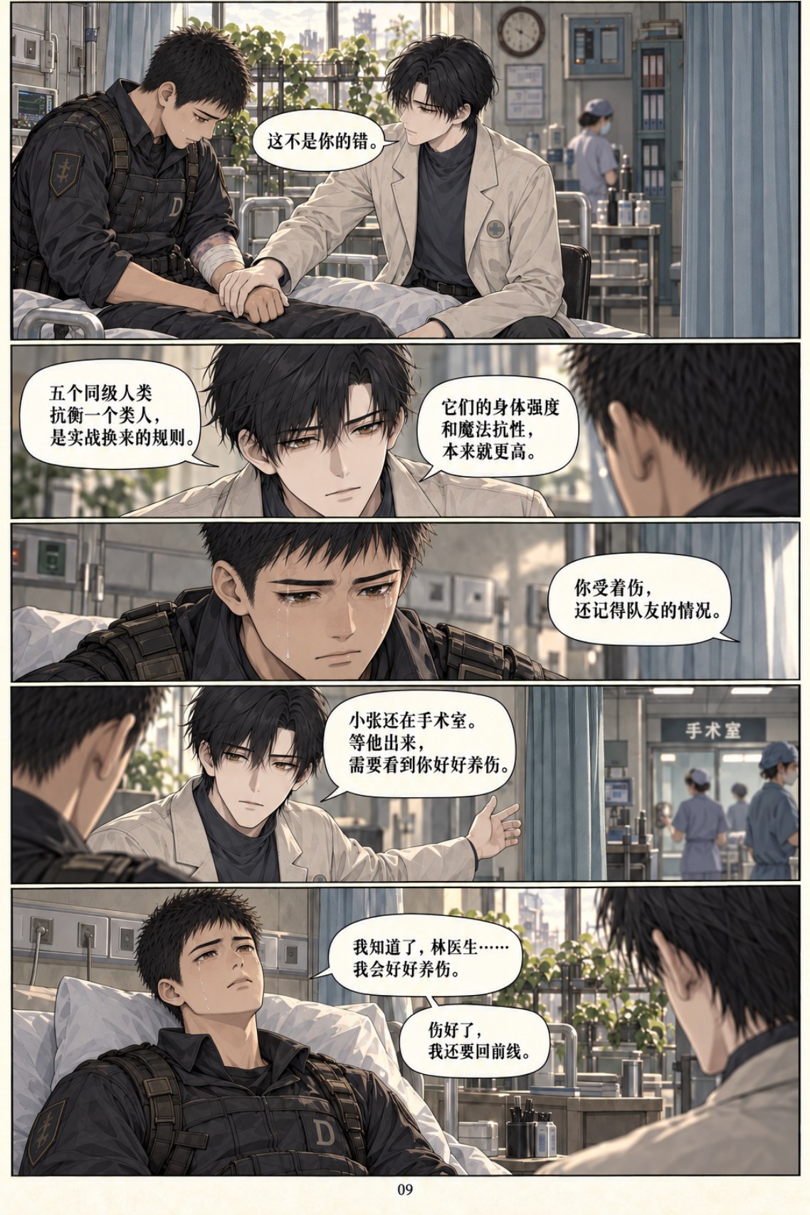《类人之心》第二章漫画第 9 页