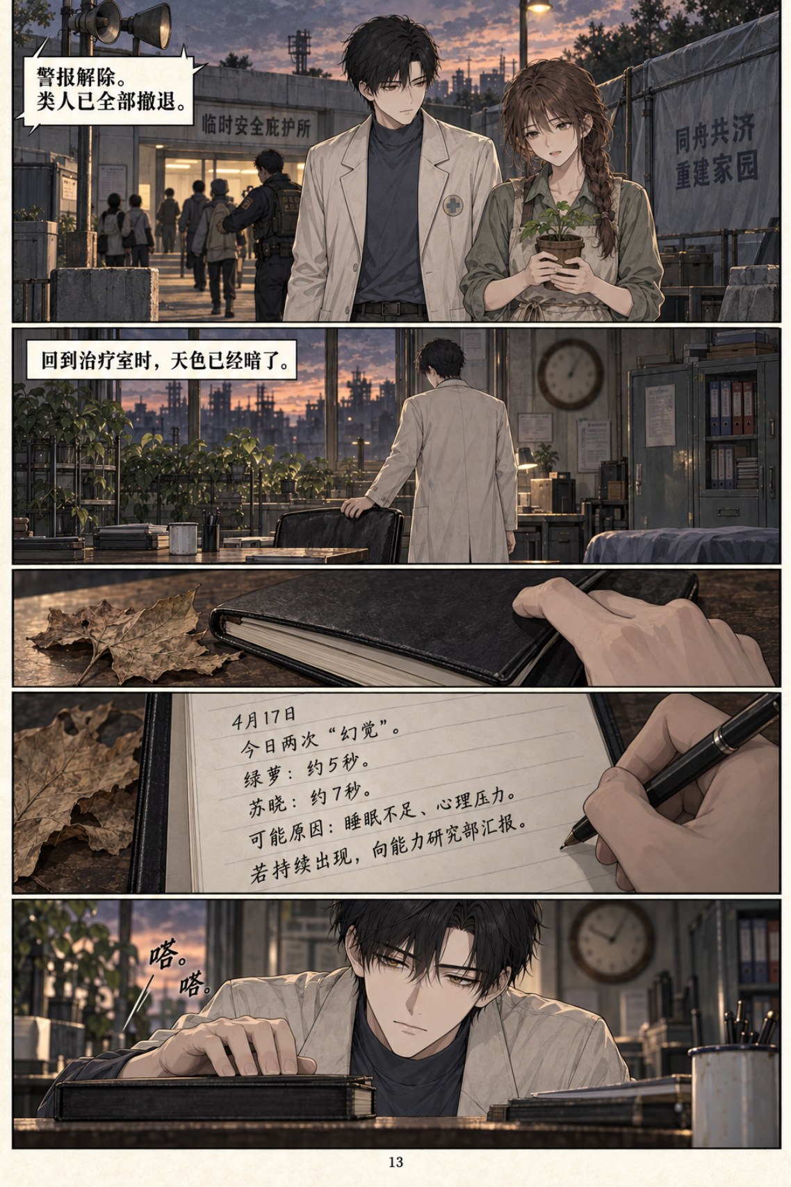 《类人之心》第二章漫画第 13 页