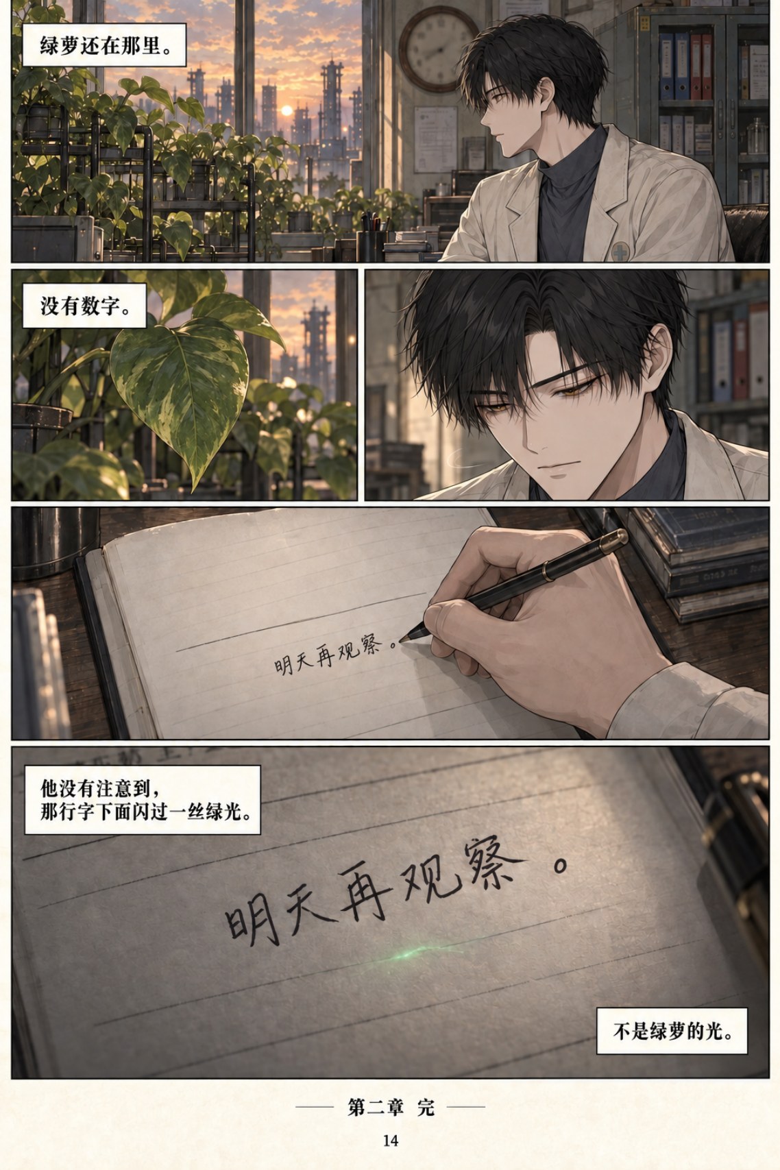 《类人之心》第二章漫画第 14 页