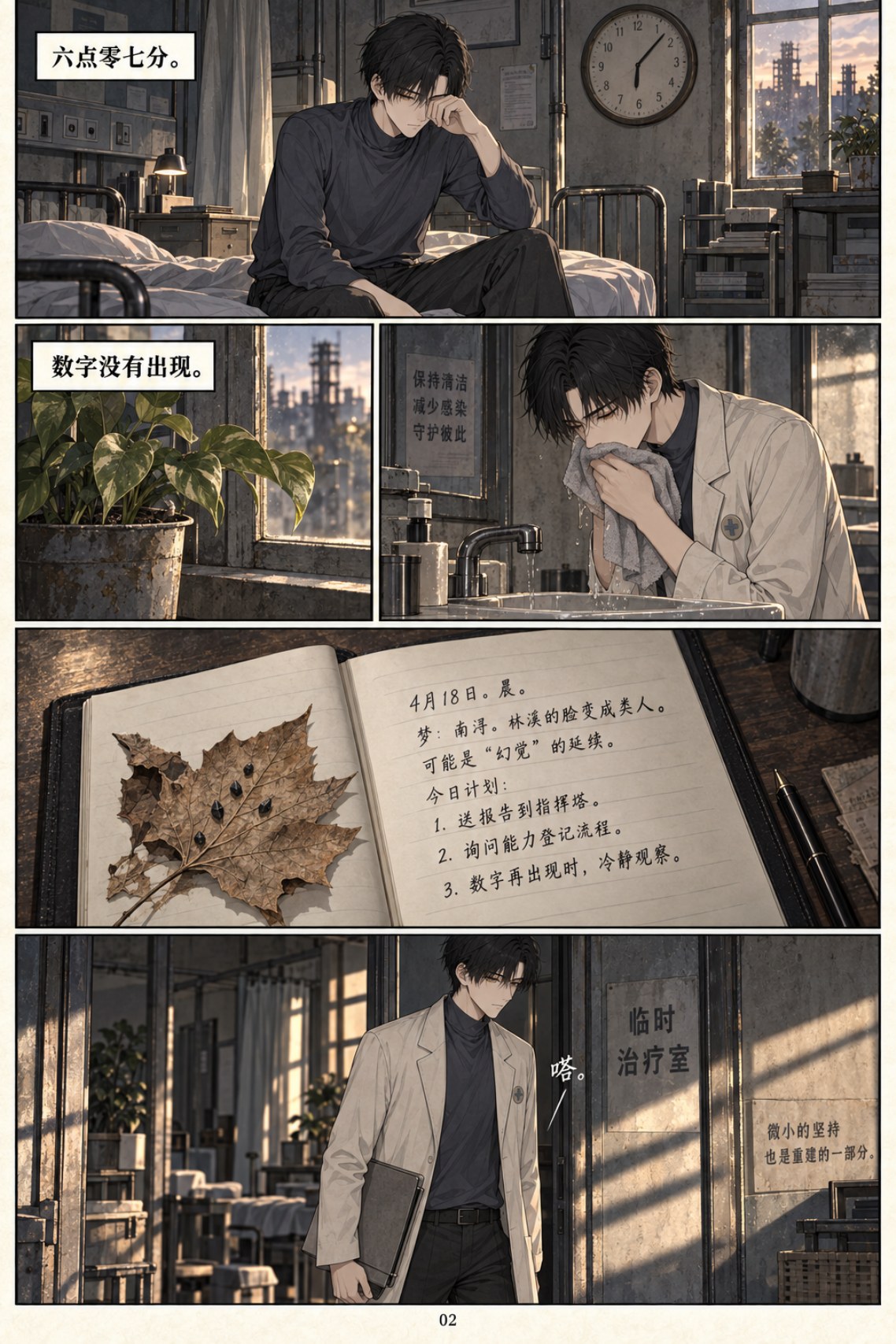 《类人之心》第三章漫画第 2 页