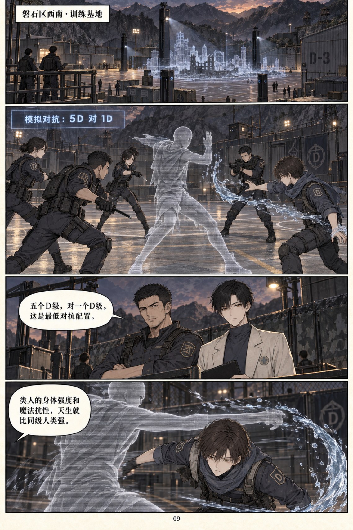 《类人之心》第三章漫画第 9 页