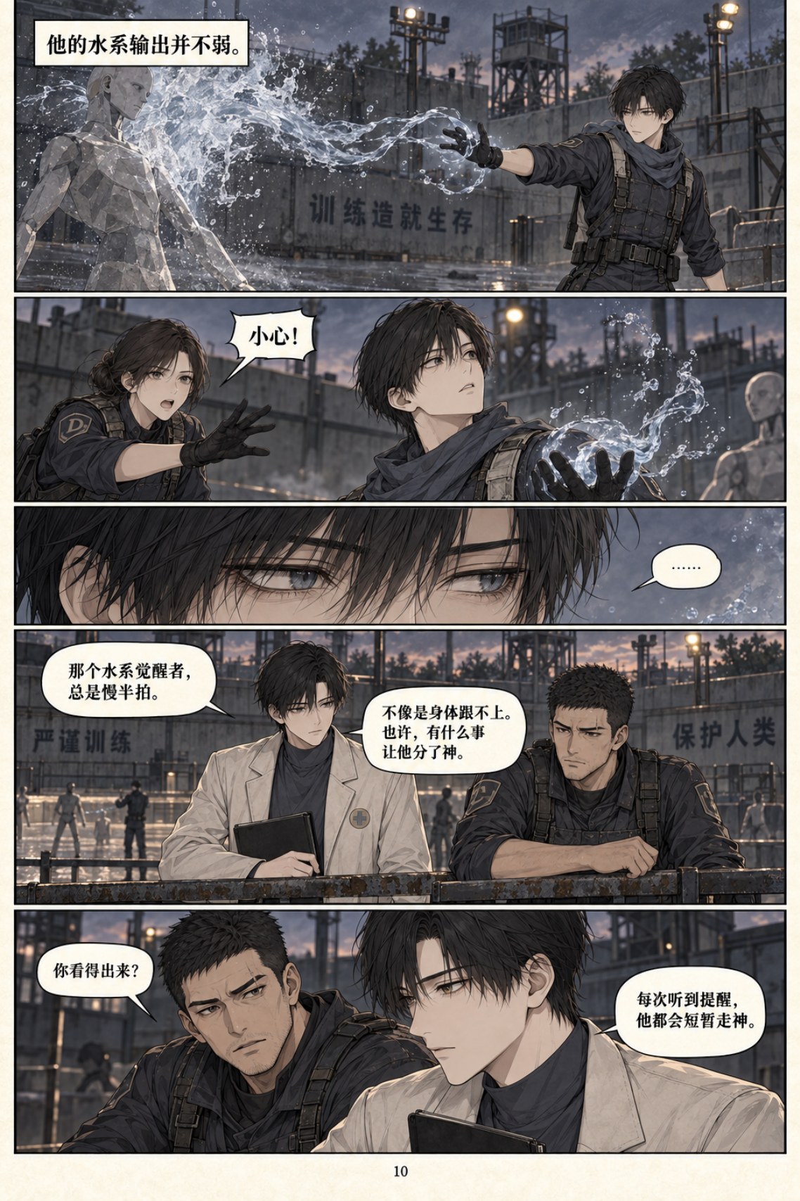 《类人之心》第三章漫画第 10 页