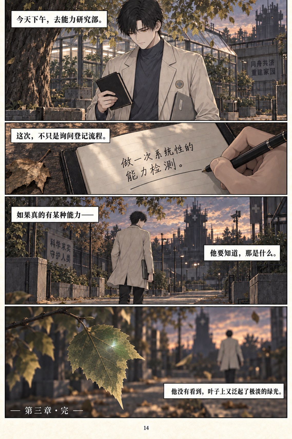 《类人之心》第三章漫画第 14 页