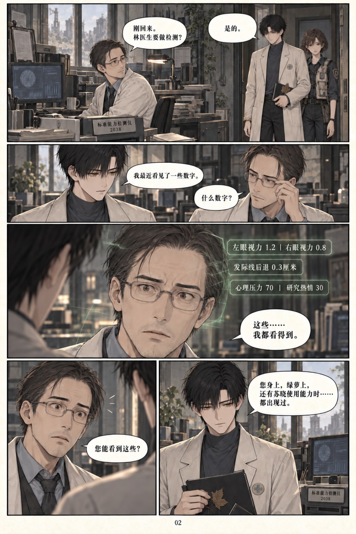 《类人之心》第四章漫画第 2 页