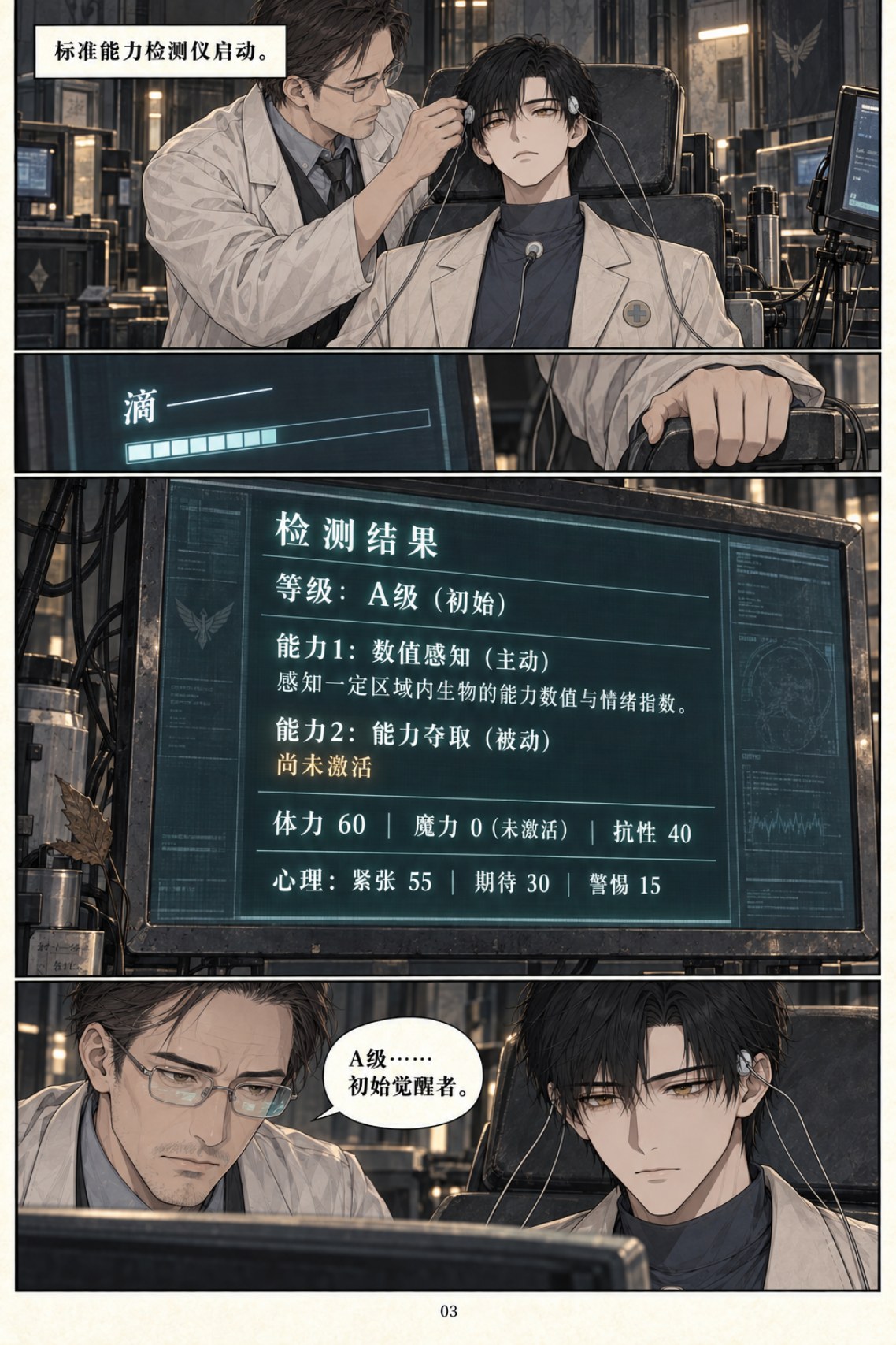 《类人之心》第四章漫画第 3 页