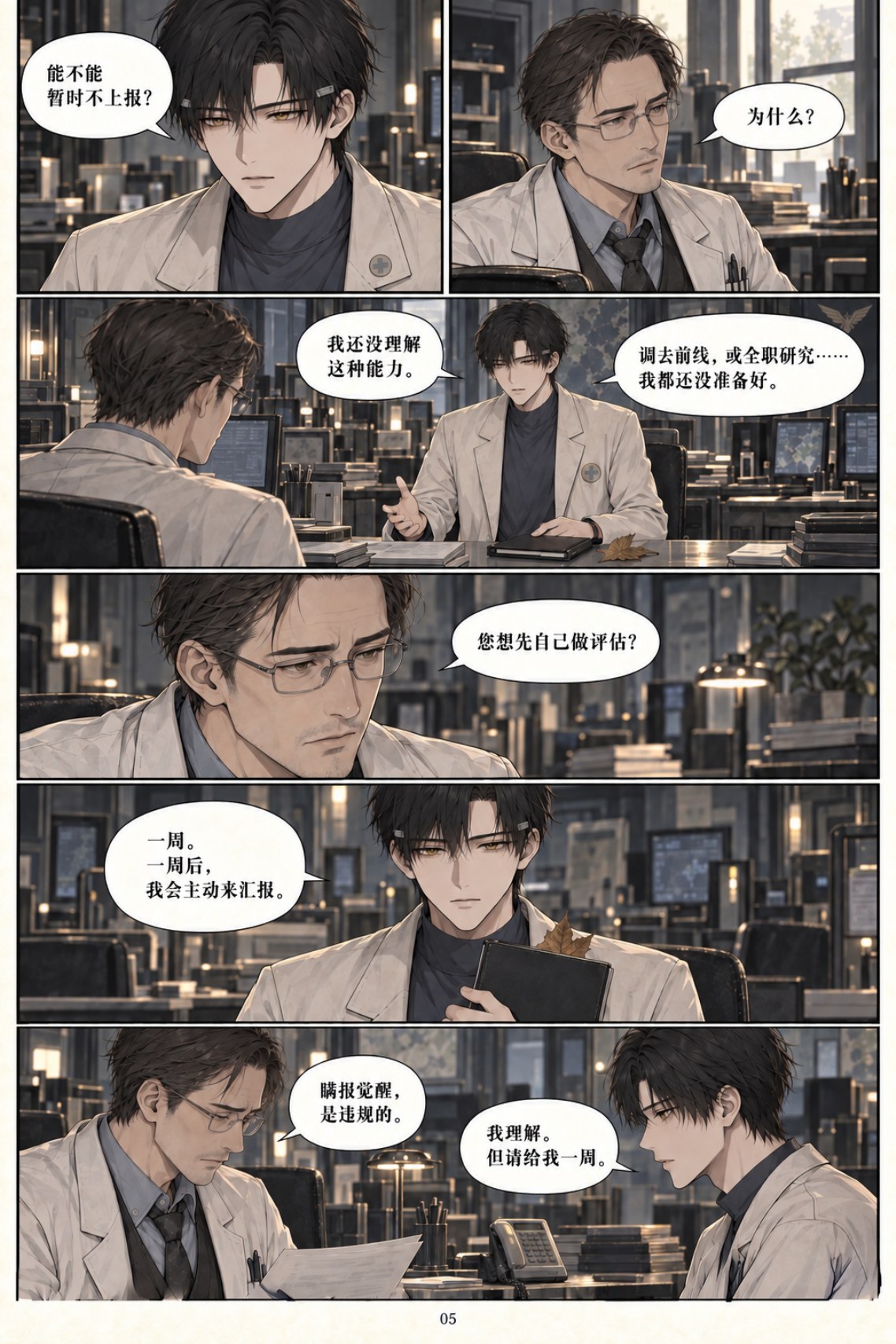 《类人之心》第四章漫画第 5 页