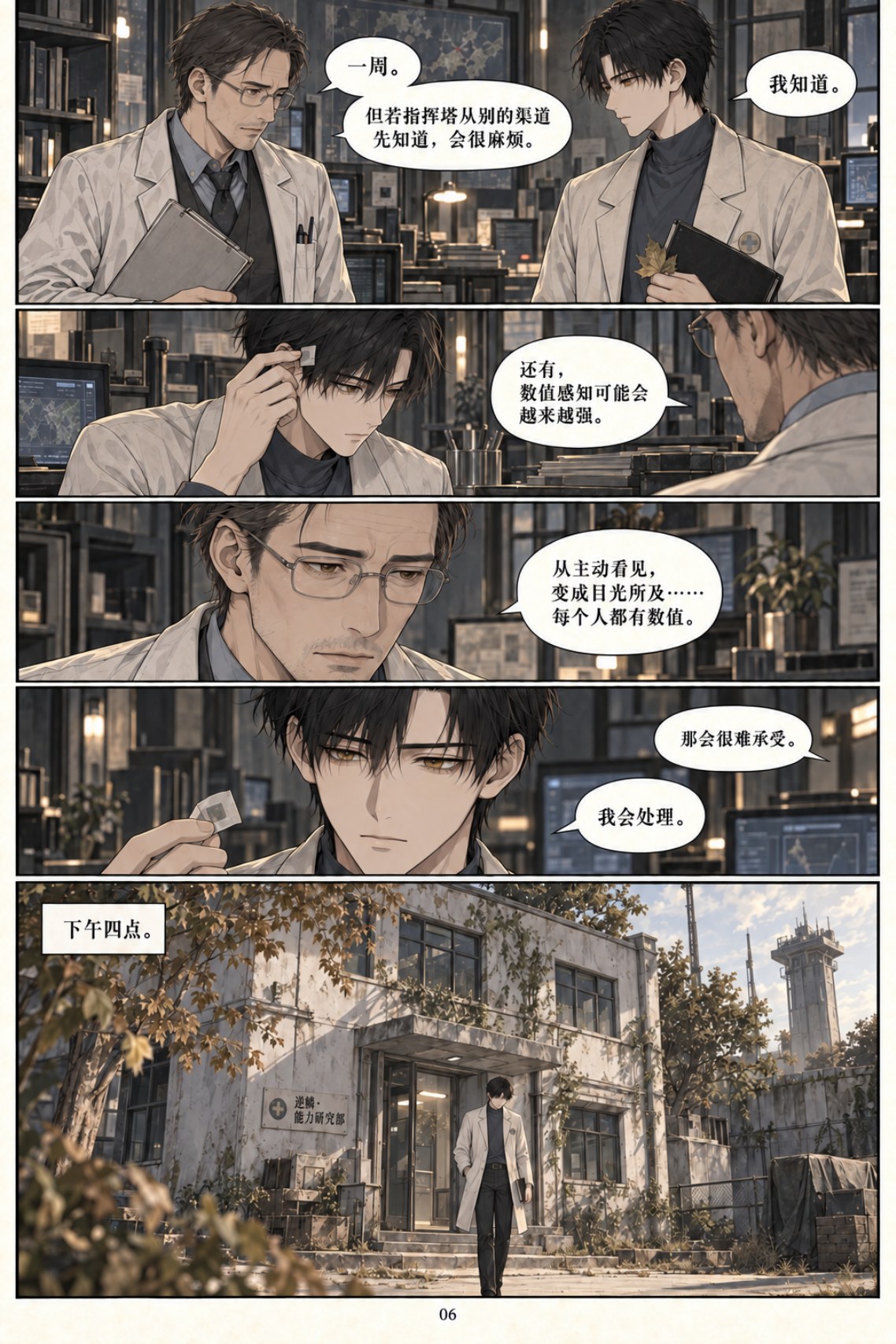 《类人之心》第四章漫画第 6 页