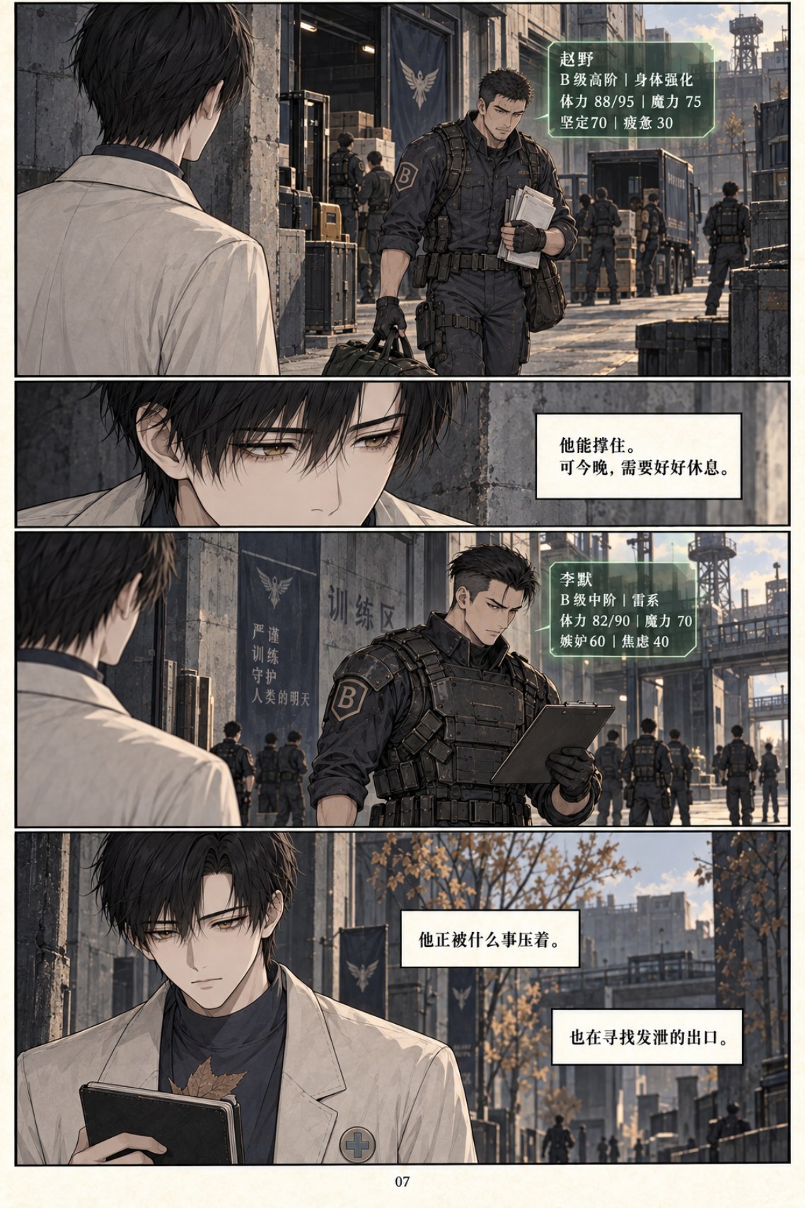 《类人之心》第四章漫画第 7 页