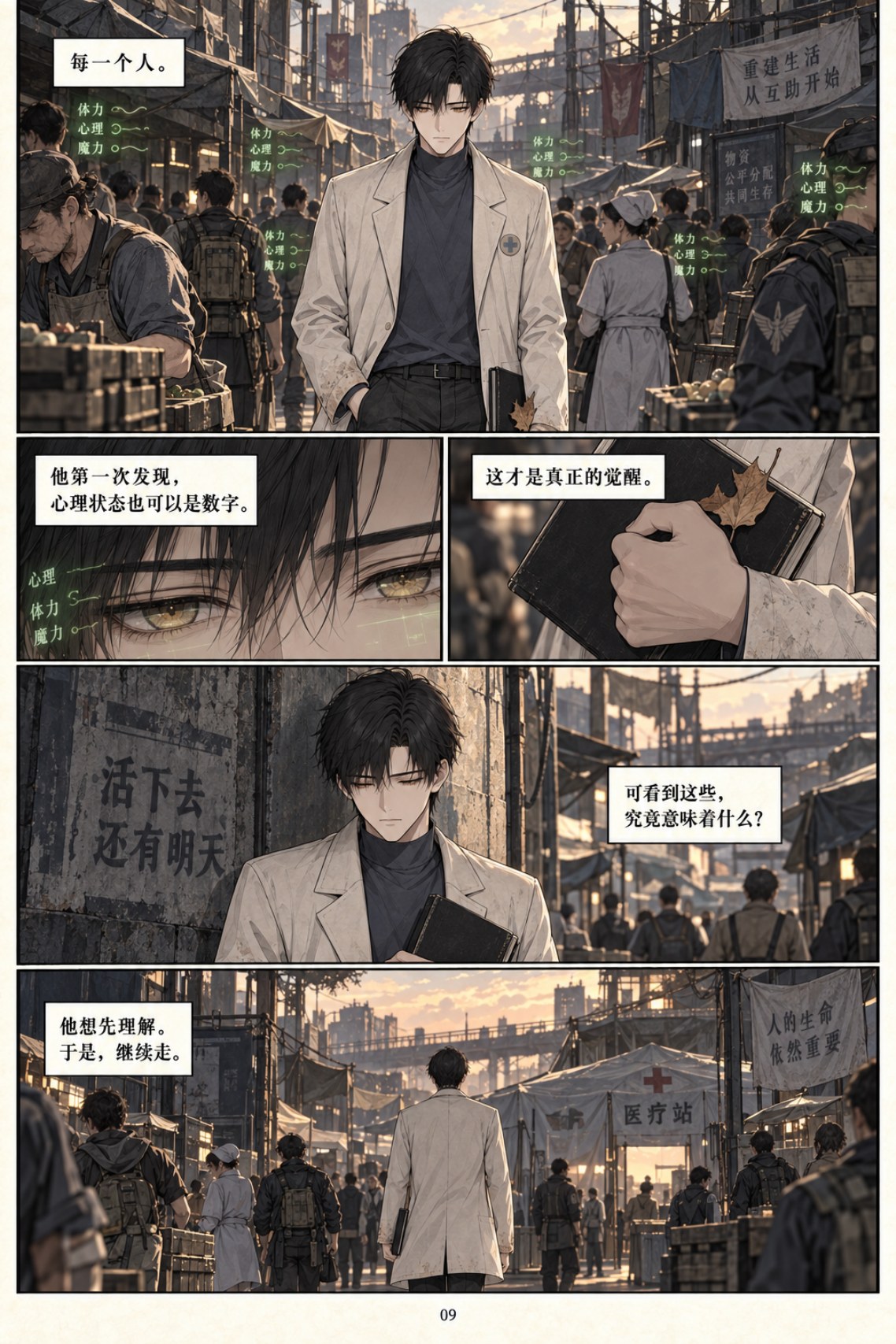 《类人之心》第四章漫画第 9 页