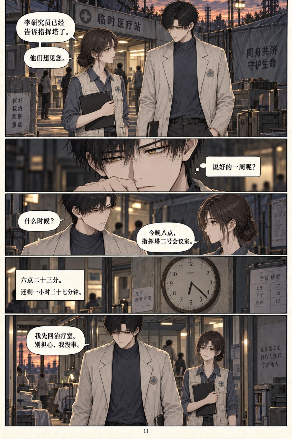 《类人之心》第四章漫画第 11 页