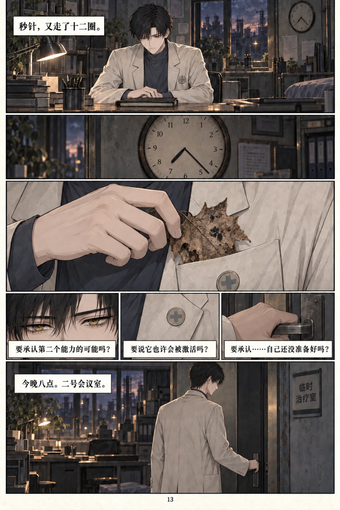 《类人之心》第四章漫画第 13 页