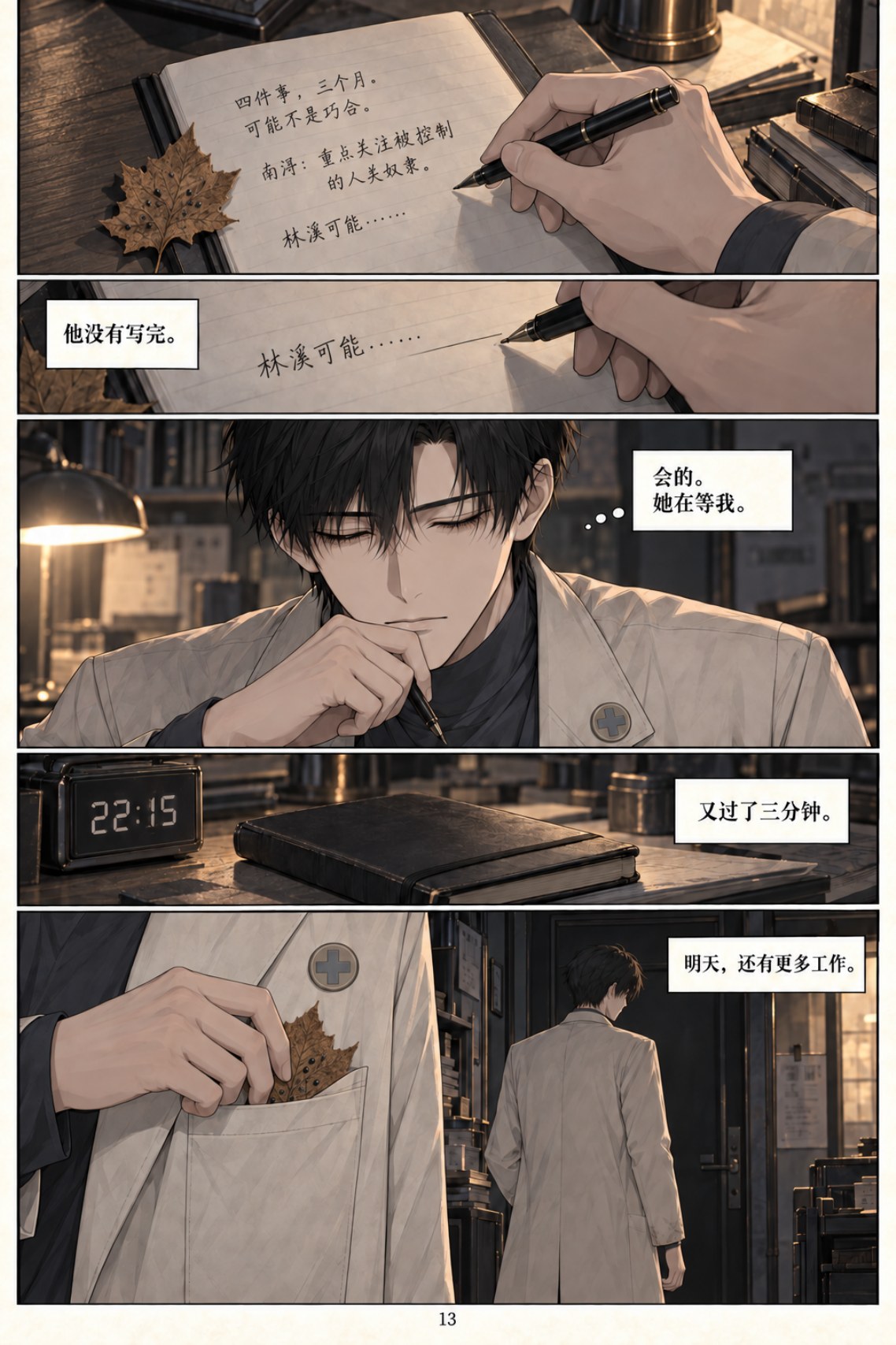 《类人之心》第五章漫画第 13 页