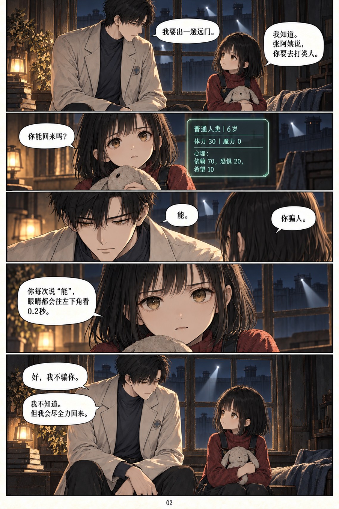《类人之心》第六章漫画第 2 页