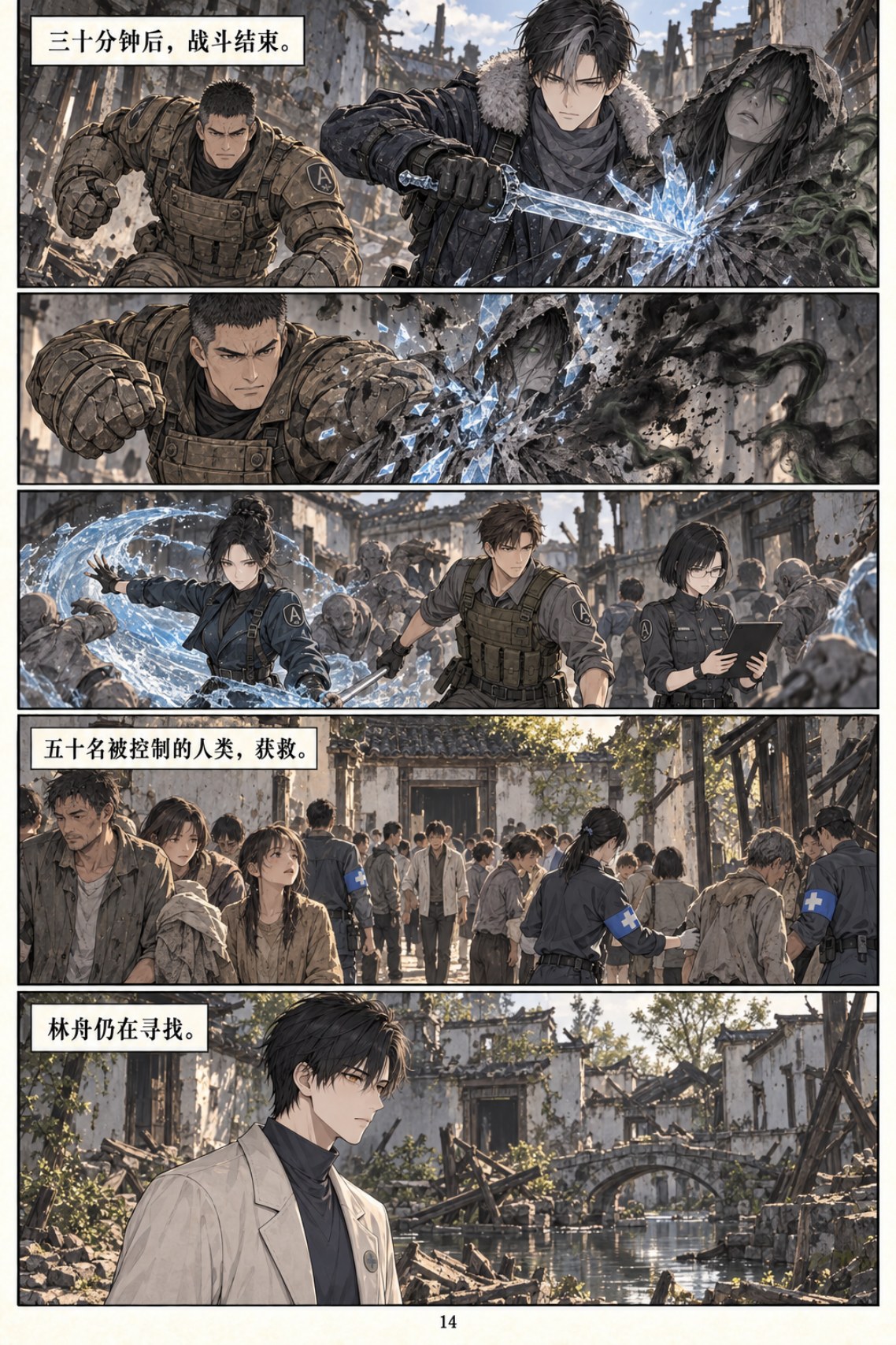 《类人之心》第六章漫画第 14 页