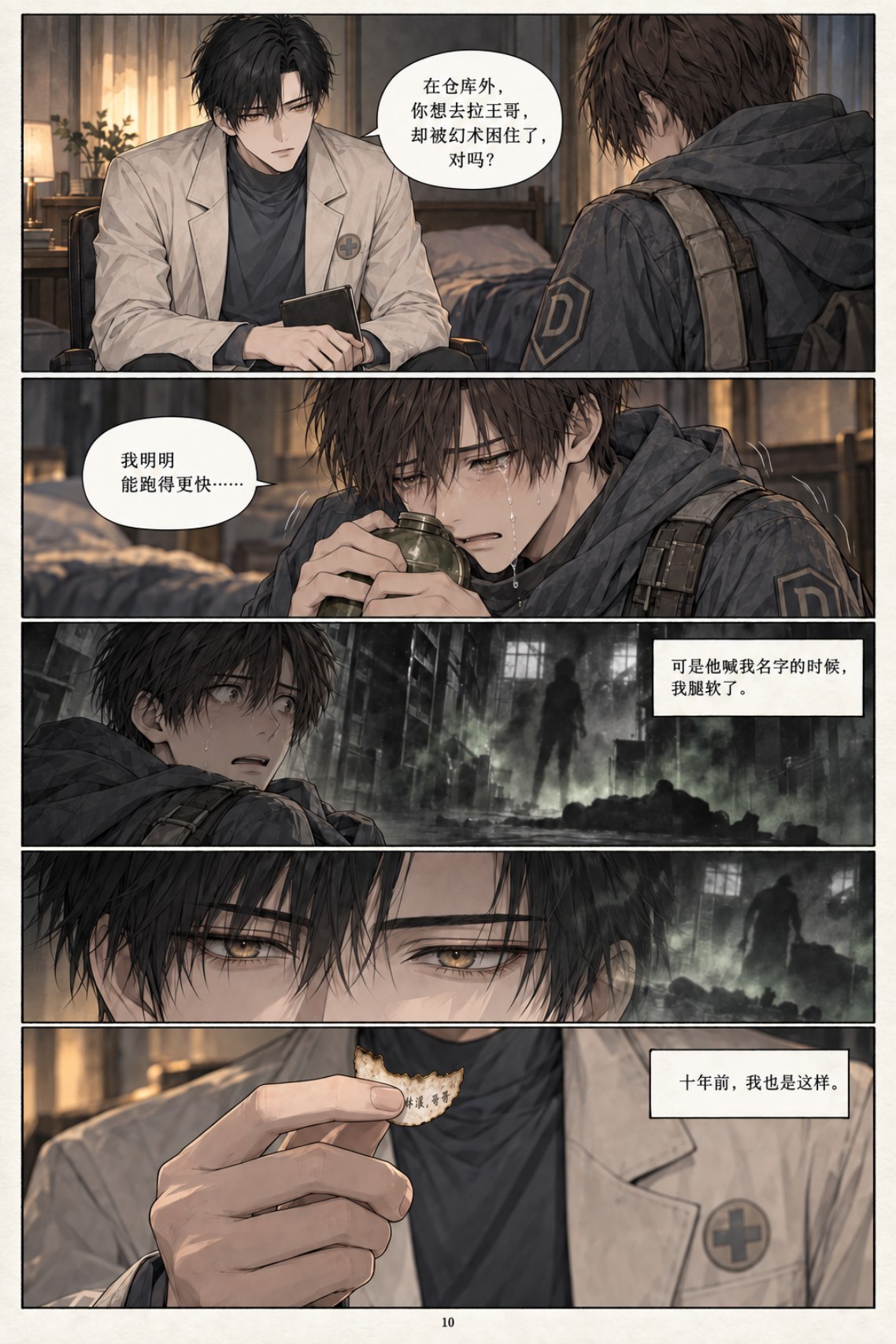 《类人之心》第七章漫画第 10 页