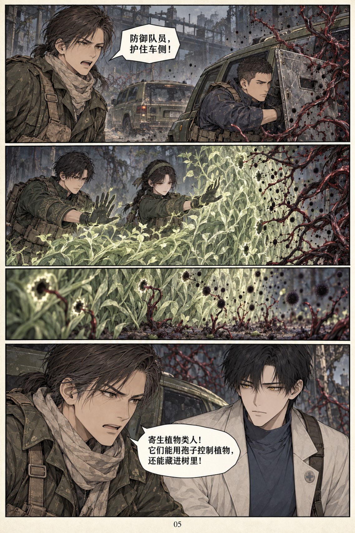 《类人之心》第八章漫画第 5 页