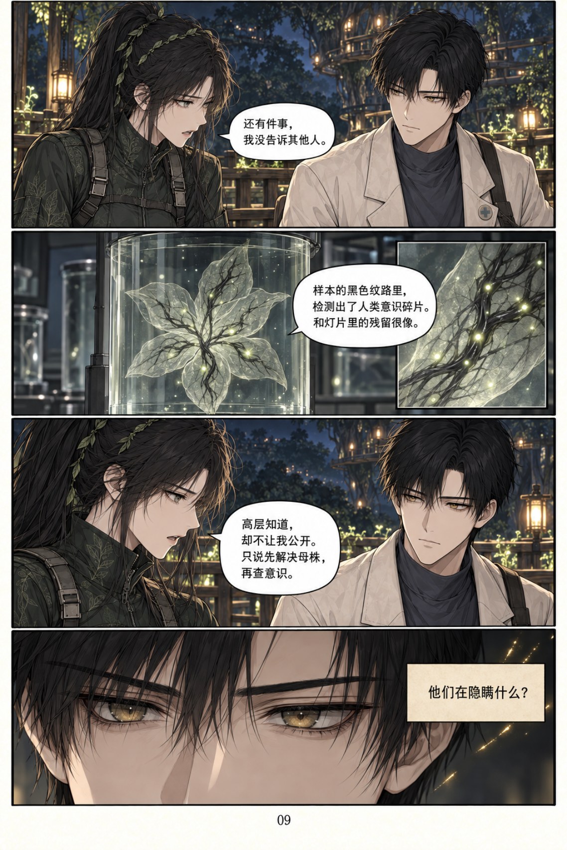 《类人之心》第九章漫画第 9 页
